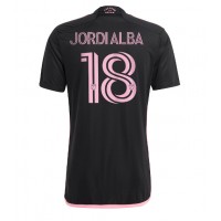 Fotbalové Dres Inter Miami Jordi Alba #18 Venkovní 2023-24 Krátký Rukáv